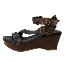 Henry cuir dark brown navy - henry,