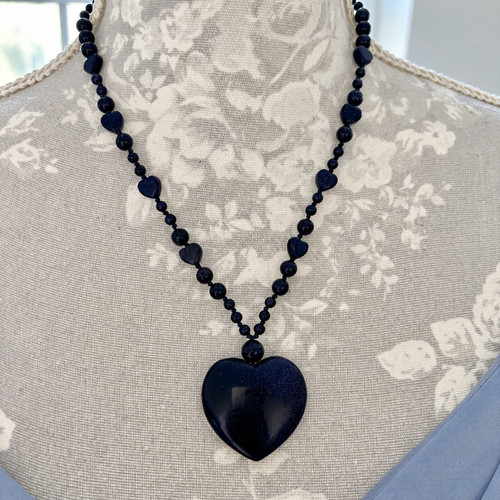 Lola rose blue sparkly stone - blue,