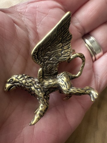 Detailed miniature solid - miniature, brass