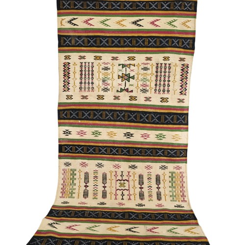 Rare vintage berber wool rug - vintage,