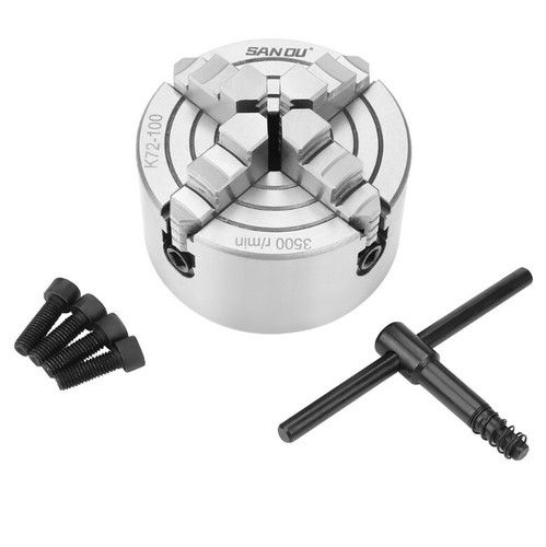 New jaw independent - 4", lathe