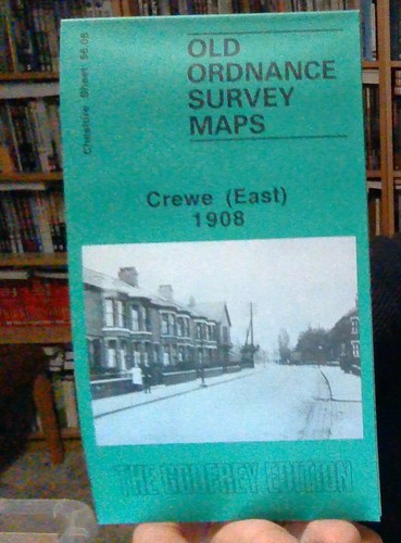 Map crewe east 1908 - map,