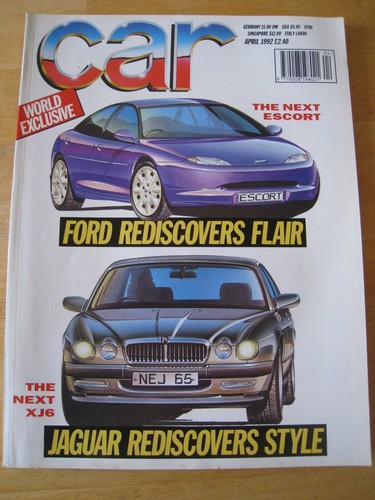 Car apr 1992 ford rediscovers - apr,