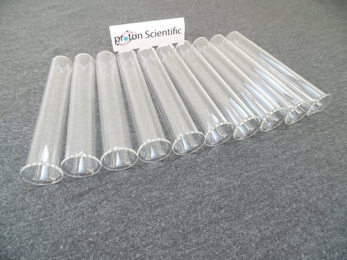 Glass test tubes - 10, x
