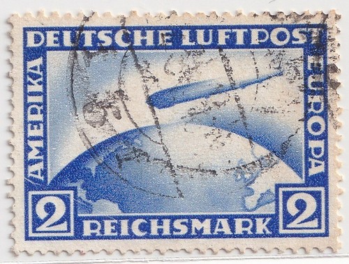 1928 germany zeppelin 2 rm - 1928,