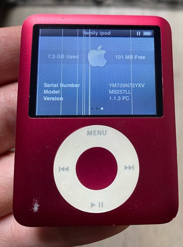 Apple ipod nano 3rd generation - nano,