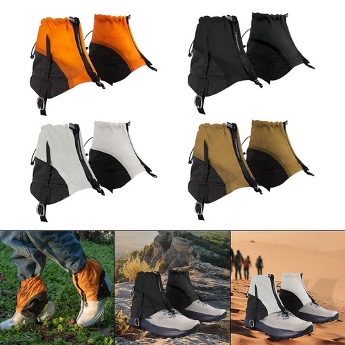 Leg ankle gaiters adjustable - gaiters,