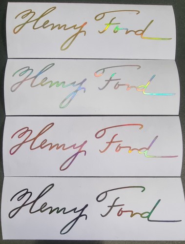 Henry ford signature - henry,
