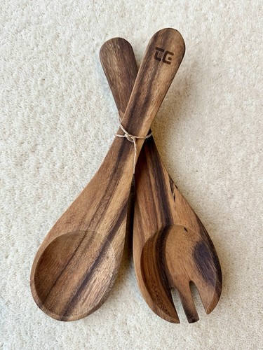 Deco acacia wood salad - deco,