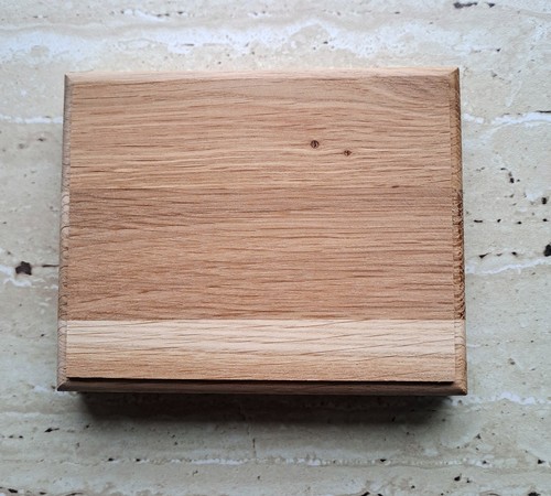 Natural real oak thick - mm,