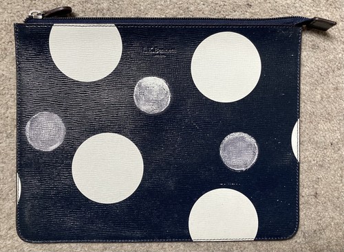 Bennett dots navy clutch - clutch, /