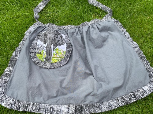 Vintage style half apron pinny - vintage,