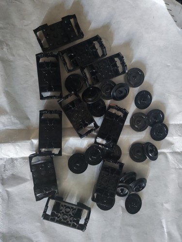 10x lego train black - 10x,