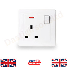 13a single gang white wall - white, uk