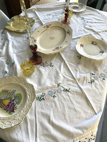Vintage white cotton - vintage,