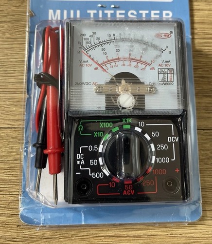Mini multimeter ohm - ohm, volt