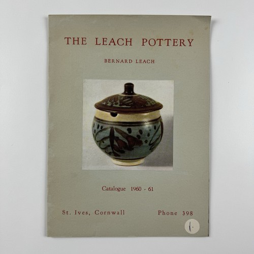 The leach pottery - pottery., bernard