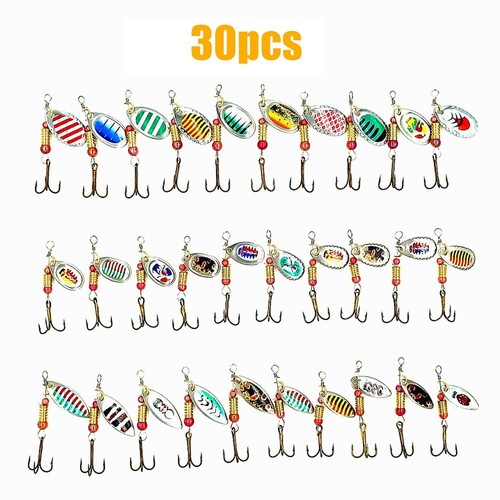 30x metal spinners fishing - 30x,