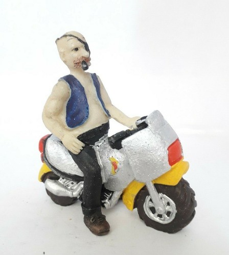 6cm biker ornament - 6cm,
