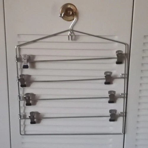 Metal skirt pants hanger - metal, with