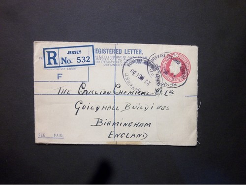 Channel islands stationery - gb,