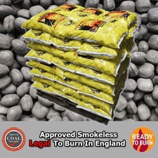 1 Tonne smokeless ovoid's - Cheapest approved fuel on eBay 50 x 20kg Full Pallet