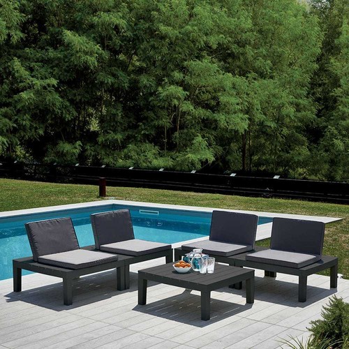 5pc black garden - 5pc,