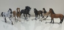 Schleich Horse Bundle - 6 horses including Shire. VGC, perfect for Christmas
