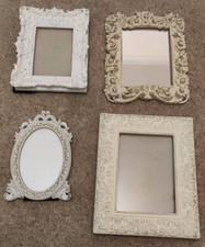 4 x  Ornate Rococo Style Heavy Picture Frames - 1 with mirror