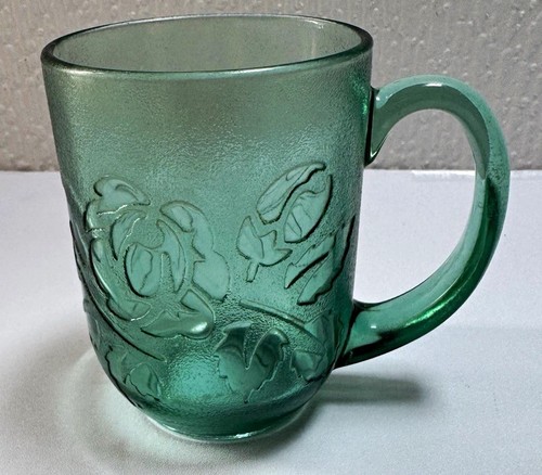 Vintage arcoroc green glass - vintage,