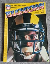 AMERICAN FOOTBALL MAGAZINE ** TOUCHDOWN ** VOL 1 NO 6 ** NFL UK 1983