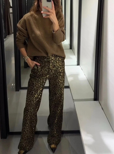 Zara animal print - zara, sequin