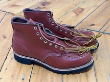 Red Wing boots 9 russet with