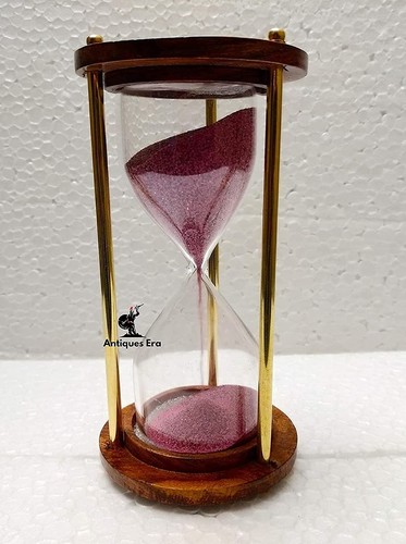 Antique style sand timer - style,