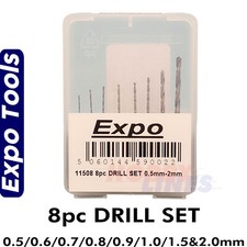 DRILL SET 8 piece  0.5 0.6 0.7