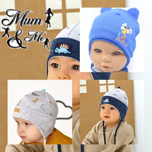 Baby boy hat - baby, tie
