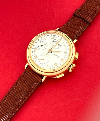 Eberhard 30022 18k valjoux - 18k,