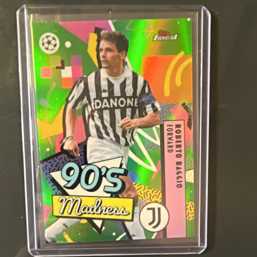 Topps roberto baggio juventus - baggio,