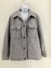 Topshop Grey Shacket Jacket UK