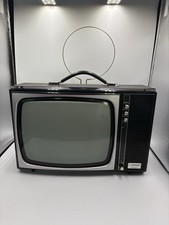 Vintage Ferguson Courier TV Model No 3816 Portable Analogue 12” Prop Working