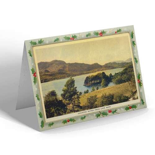 Xmas notelet vintage - notelet,