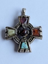 Vintage Celtic Cross Pendant -