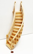 Dolls house staircase wooden - staircase,