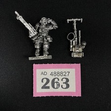 VOSTROYAN VOX CASTER OFFICER WARHAMMER 40,000 ASTRA MILITARUM IMPERIAL GUARD 40K