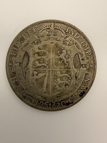 1920 george half crown - v,