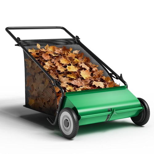 Push lawn sweeper with - sweeper,