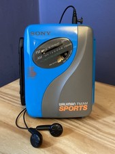 Sony Walkman Sports WM-SFX30 Cassette Player/Radio Autoreverse Fully Working