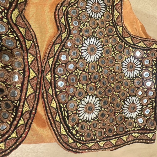 Vintage 1960s indian mirror - indian,