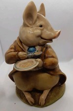 Beatrix Potter Pigling Bland Vintage 1994 Money Box Border Fine Arts  VGC