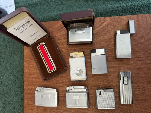 Vintage cigarette lighters - 9,